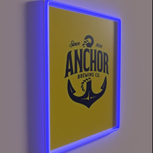 Charger l&#39;image dans la galerie, Add nautical charm with this vibrant anchor steam sign.