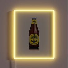 Charger l&#39;image dans la galerie, Vintage nautical style LED RGB neon anchor lighting decor kit.