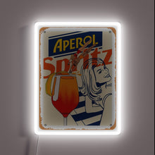 Charger l&#39;image dans la galerie, Brighten up your home bar with vibrant Aperol Spritz art.