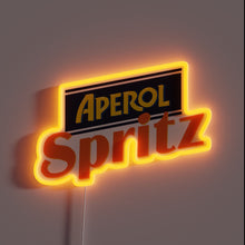 Charger l&#39;image dans la galerie, Vibrant RGB Lighted Sign Celebrating Italian Aperitivo Culture in Style