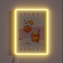 Charger l&#39;image dans la galerie, Add Italian flair with this vibrant vintage Aperol Spritz sign.