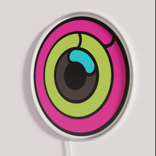 Charger l&#39;image dans la galerie, Neon WWDC Event Activity Sign with Bright Red Green Colors