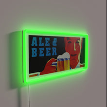 Charger l&#39;image dans la galerie, Vintage style Art Deco ale and beer bar neon sign