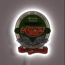 Charger l&#39;image dans la galerie, Glowing Neon Sign Inspired by Weyland-Yutani&#39;s Dystopian Futurism in Aspen