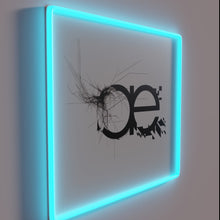 Charger l&#39;image dans la galerie, Electrifying mashup of iconic Autechre album art in vibrant neon.