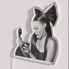 Charger l&#39;image dans la galerie, RGB Neon Wall Sign featuring Azealia Banks Pop Culture Icon Artwork