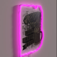 Charger l&#39;image dans la galerie, Neon BBQ and Beer Sign for Your Outdoor Entertainment Space