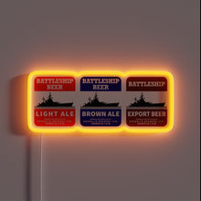 Charger l&#39;image dans la galerie, Brighten up your game with this RGB beer sign.