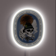 Charger l&#39;image dans la galerie, Brighten up your space with this Bayern Skull RGB sign.