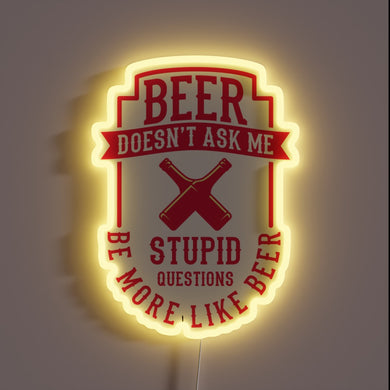 Add some playful personality to your space with this sign.