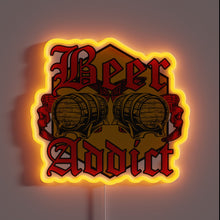 Charger l&#39;image dans la galerie, Vibrant RGB Neon Sign for Beer Lovers and Party Enthusiasts