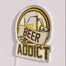 Charger l&#39;image dans la galerie, Neon beer enthusiast decoration for home bar and pub spaces