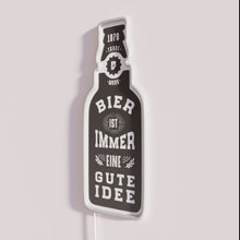 Charger l&#39;image dans la galerie, Beer Bar Decorative Sign with RGB Color Changing Neon Accent