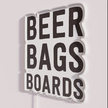 Charger l&#39;image dans la galerie, Colorful neon LED bar pub sign decor for cornhole beer bars