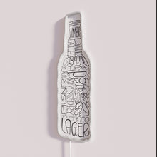 Charger l&#39;image dans la galerie, RGB neon beer bottle shape decorative bar pub signs illuminated lighting
