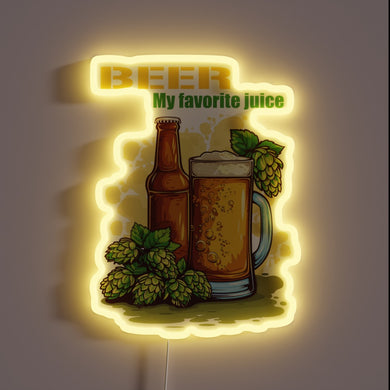 Brighten up your gathering with this hoppy party beer light