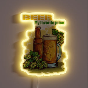 Brighten up your gathering with this hoppy party beer light