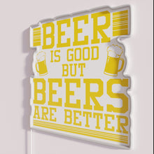 Charger l&#39;image dans la galerie, Neon RGB Sign - Beer Lover&#39;s Ultimate Gift Idea Statement