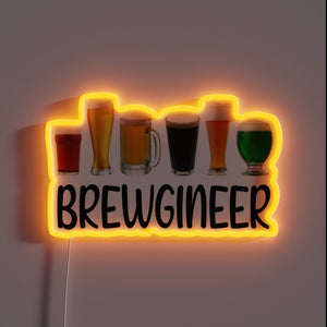 Neon LED Sign for Homebrew Enthusiasts and Beer Lovers Alike