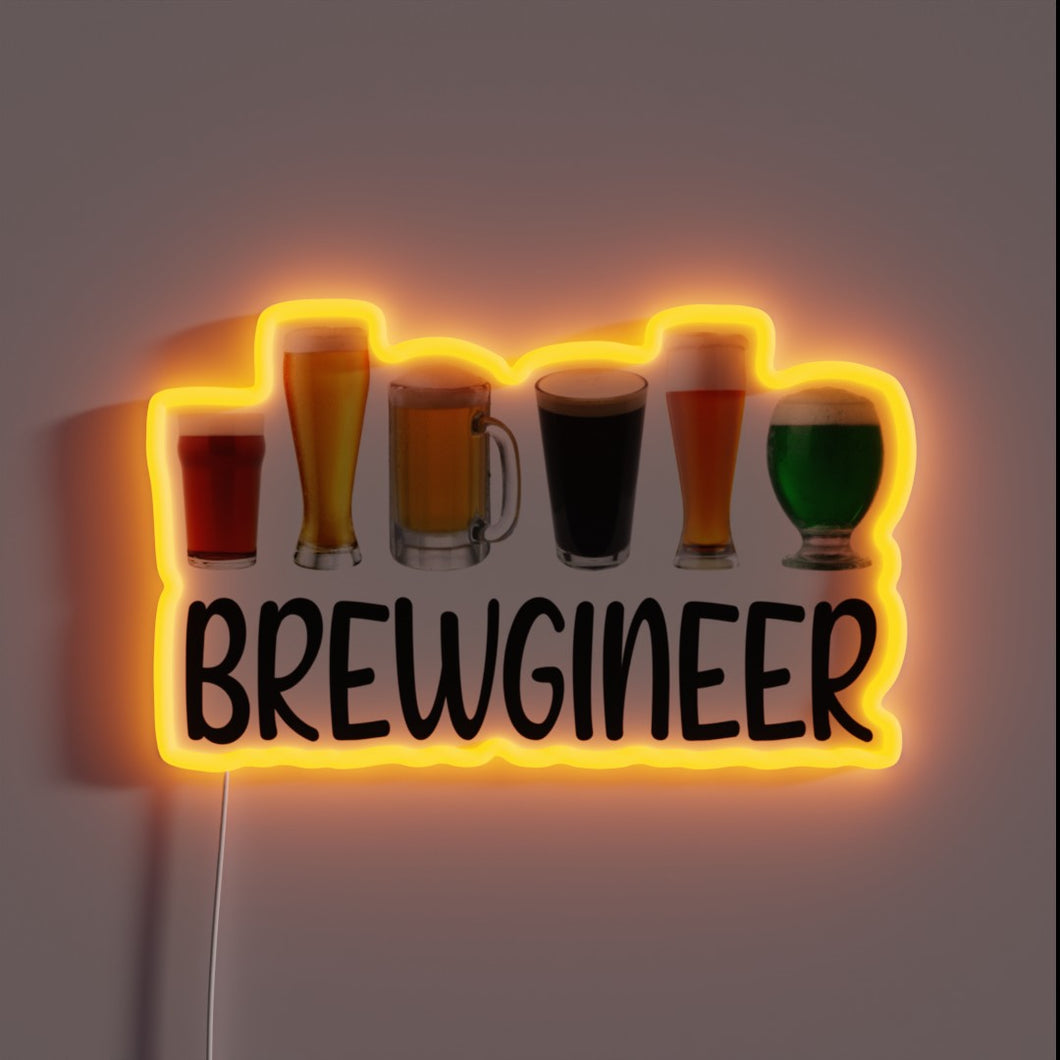 Neon LED Sign for Homebrew Enthusiasts and Beer Lovers Alike