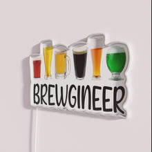 Charger l&#39;image dans la galerie, Handcrafted Neon Sign for Beer Enthusiasts and Brewing Hobbyists
