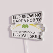 Charger l&#39;image dans la galerie, Neon Beer Sign: Post-Apocalyptic Survival Craft Beer Enthusiast Decoration