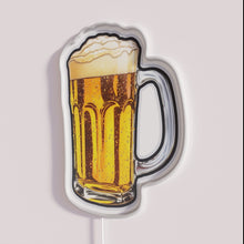 Charger l&#39;image dans la galerie, Eye-catching, multicolored Beer Cheers neon bar decor and pub sign.