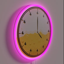 Charger l&#39;image dans la galerie, Modern bar decor with colorful, glowing beer time display