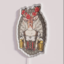 Charger l&#39;image dans la galerie, Vibrant beer lover&#39;s bar decor with color changing LED technology