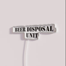 Charger l&#39;image dans la galerie, Vibrant Beer Disposal Unit Sign with RGB Color Changing Neon Accent