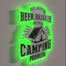 Charger l&#39;image dans la galerie, Brewing Adventure with Colorful LED Sign for Outdoor Enthusiasts