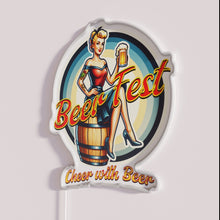 Charger l&#39;image dans la galerie, Vibrant Neon Sign Brings Cheer to Your Home&#39;s Beer Bar Area