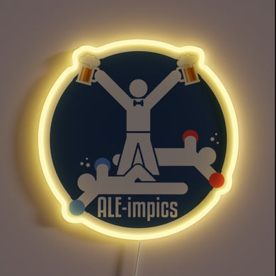 Vibrant RGB Neon Sign for Beer Lovers' Festive Gathering Decorations