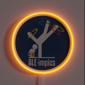 Vibrant Neon Sign Illuminates Your Brewery or Pub with Fun.