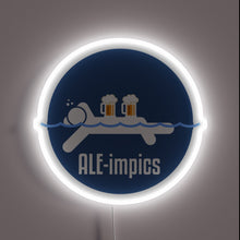 Charger l&#39;image dans la galerie, Vibrant Neon Sign: Beer Festivals&#39; Colorful Ale Olympics Spectacular Display