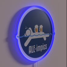 Charger l&#39;image dans la galerie, Neon illuminated bar sign for beer festivals and events