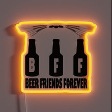 Charger l&#39;image dans la galerie, Vibrant neon sign illuminating friendships that last a lifetime always.