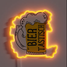 Charger l&#39;image dans la galerie, Vibrant Beer Garden Essentials with Colorful Neon Sign Accents