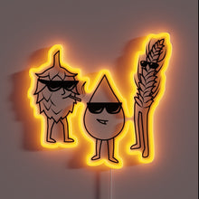 Charger l&#39;image dans la galerie, Neon Sign with Color-Changing LED Lights for Home Bar Decor