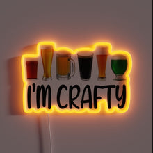 Charger l&#39;image dans la galerie, RGB Neon Sign for Home Breweries and Beer Enthusiasts Only
