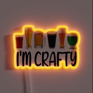 RGB Neon Sign for Home Breweries and Beer Enthusiasts Only