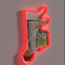 Charger l&#39;image dans la galerie, Neon illuminated sign displaying colorful ingredients of craft beer in bold.