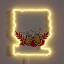 Charger l&#39;image dans la galerie, Love at First Sip: Romantic Neon Sign for Beer Enthusiasts