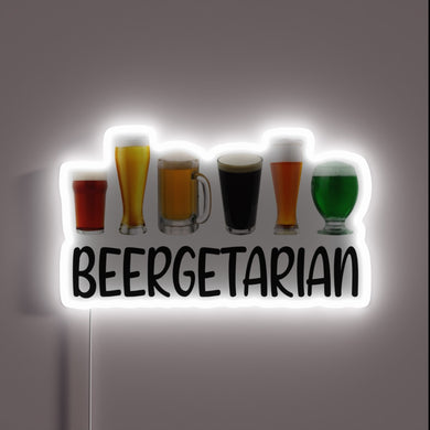 Neon beer brewing sign for home enthusiasts and party lovers