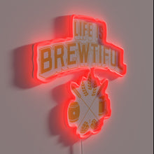Charger l&#39;image dans la galerie, RGB Neon Sign for Craft Beer Enthusiasts and Hoppy Home Brewers