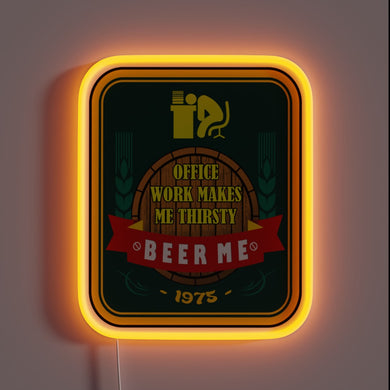 Electric RGB Neon Sign for Bar or Home Brewing Enthusiasts