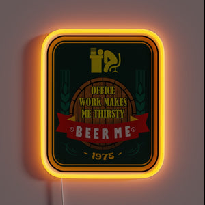 Electric RGB Neon Sign for Bar or Home Brewing Enthusiasts
