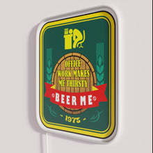 Charger l&#39;image dans la galerie, Neon LED Bar Sign with Customizable Color Changing Beer Display