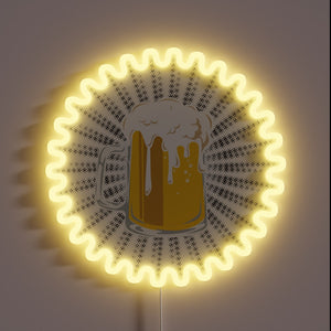 Vibrant Neon Sign for Home Bars and Craft Beer Enthusiasts