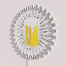 Charger l&#39;image dans la galerie, Vibrant Neon Beer Sign for Home Bars and Oktoberfest Parties